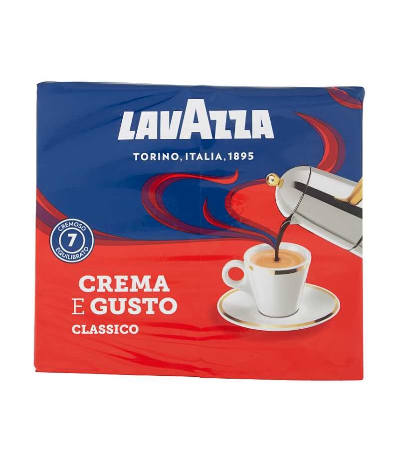 CAFFE' LAVAZZA CREMA E GUSTO CLASSICO CONF 250GR X 2 