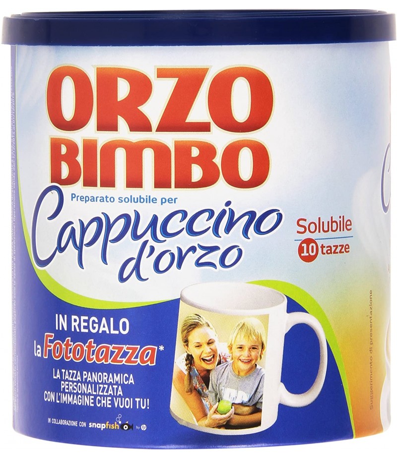 CAPPUCCINO D'ORZO ORZO BIMBO - PREPARATO SOLUBILE 150 GR 