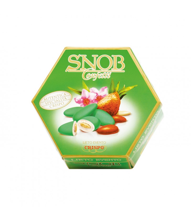  Crispo Confetti Snob Lieto Evento - Colore Verde -  confezione da 500 g
