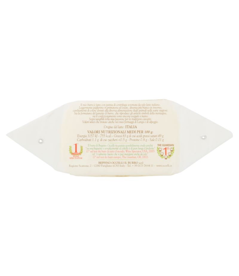 BURRO BEPPINO OCCELLII 125 GR 