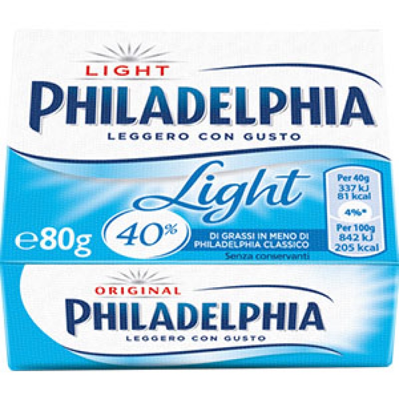 PHILADELPHIA LIGHT GR 80  FLASH