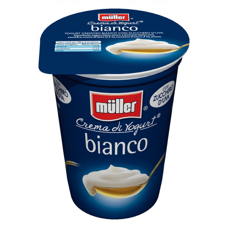 MULLER yogurt bianco 500 GR