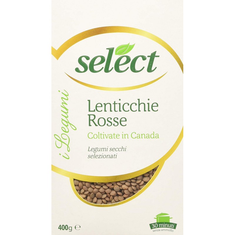 Lenticchie, Rosse  SELECT - 400 gram
