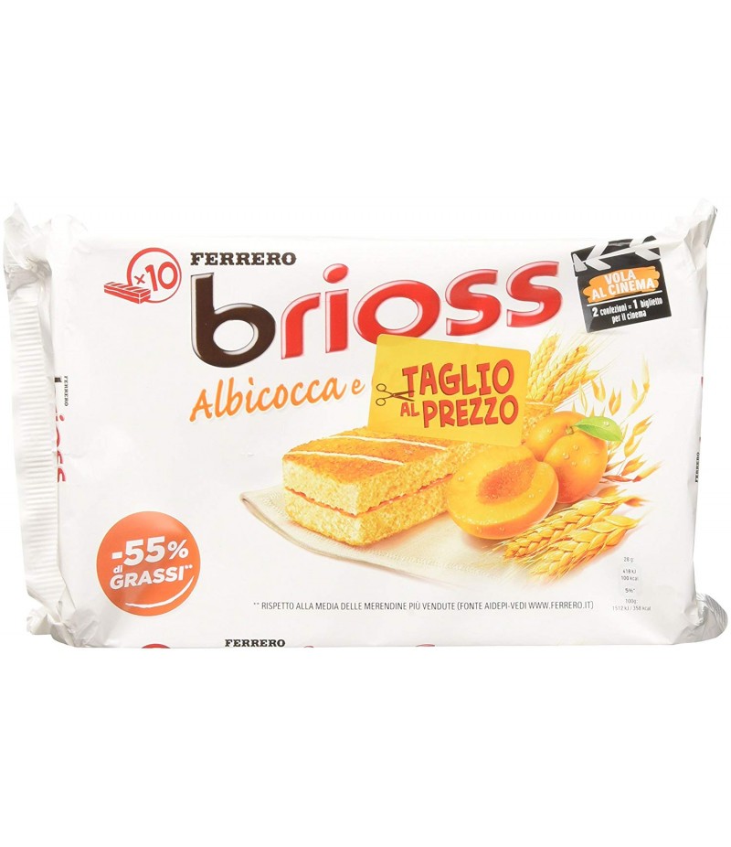 Ferrero Brioss Albicocca - 280 gr