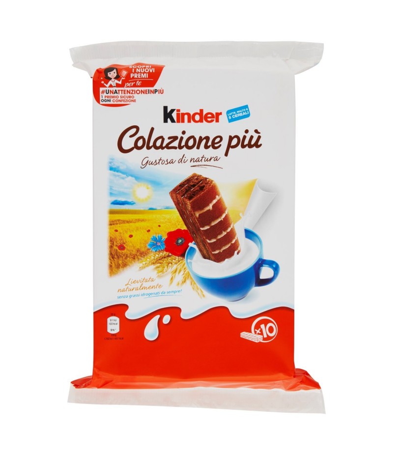 Kinder Colazione Piu' Gr.290 (Conf.cont.10 pz)