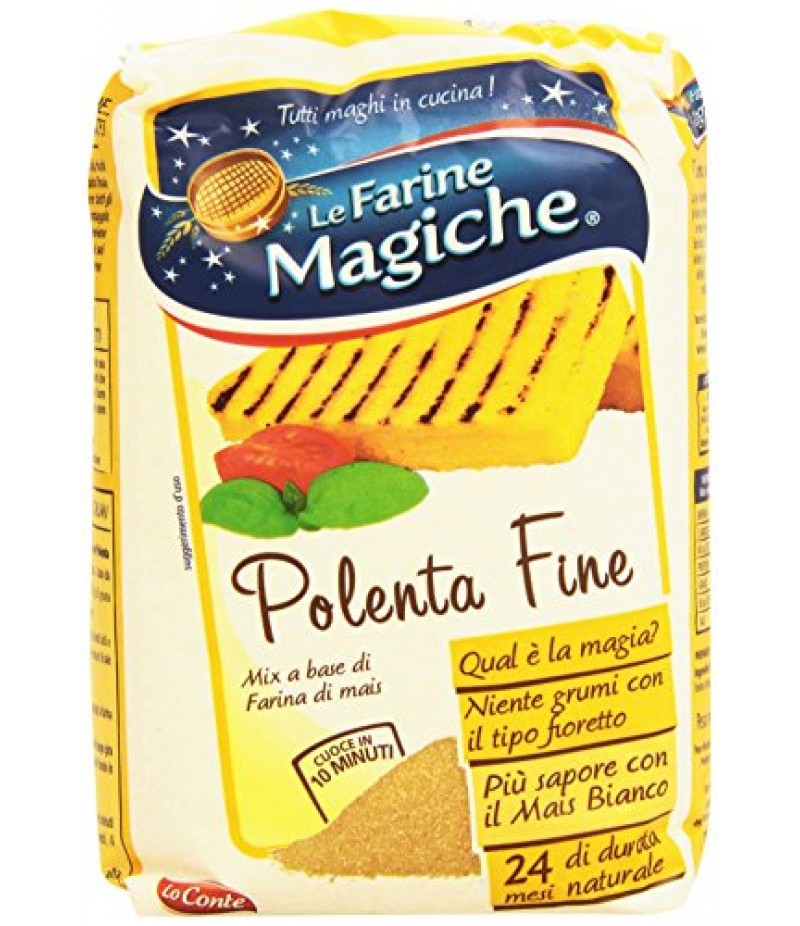 Farina fioretto per polenta- LO CONTE 1KG  ''le farine magiche'' 