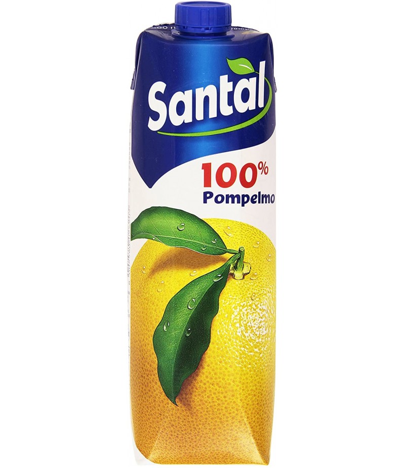  Santal - Succo di Frutta, 100% Pompelmo - 1000 ml