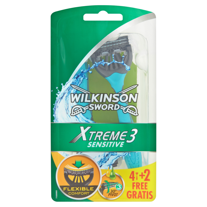 Wilkinson Sword Xtreme3 sensitive 4 + 2