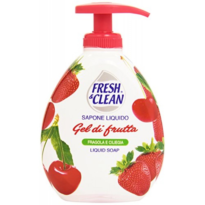 Fresh & Clean Sapone Gel Fragola Ml.300