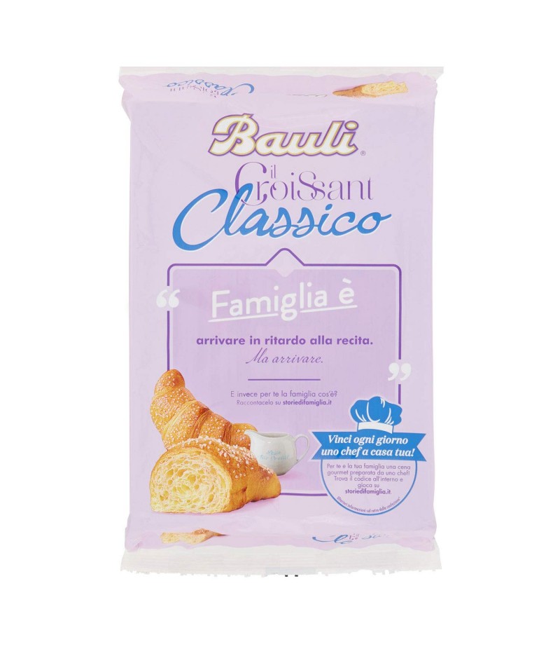 Bauli - Croissant Classico - 6 Pezzi - 240 gr 