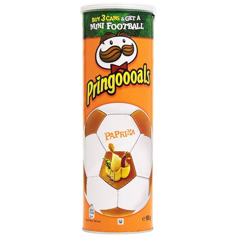 Pringles Patatine al Gusto di Paprika - 165 gr