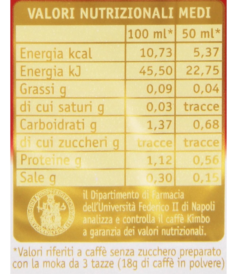 Caffè Kimbo Macinato Fresco 2 x250 GR Caffè Kimbo Macinato Fresco 2 x250 GR