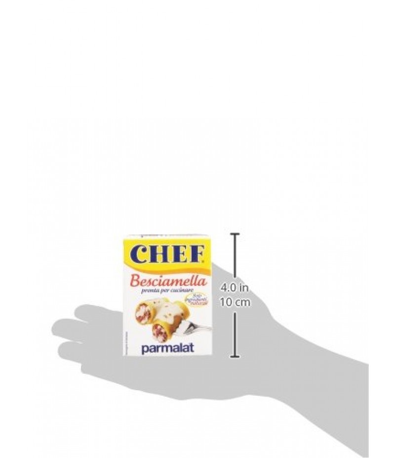 Chef - Besciamella Pronta per Cucinare, solo Ingredienti Naturali, 200ml 