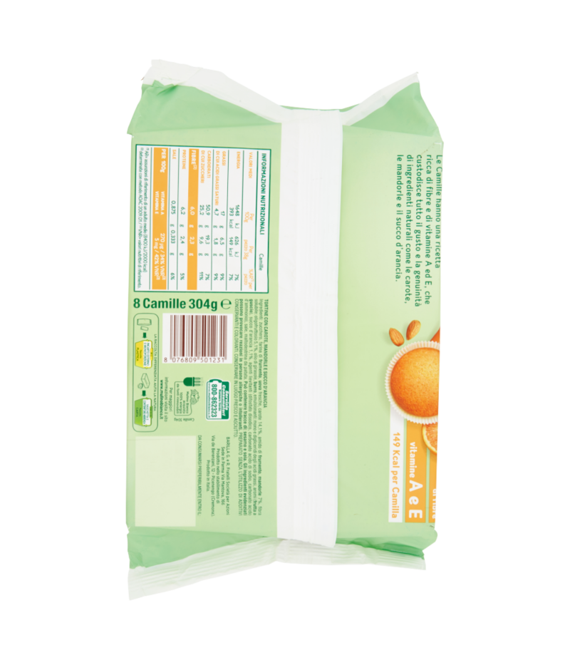 Mulino Bianco Camille Ricche di Fibre 304g