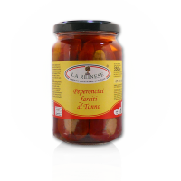 PEPERONCINI FARCITI CON TONNO LA REINESE 340GR