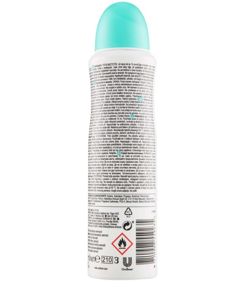 DOVE DEO SPRAY Aloe & Pera  150 ML 