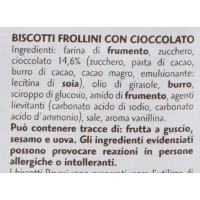 Pavesi Biscotti Frollini Gocciole Cioccolato, Biscotti da Colazione - 500 gr