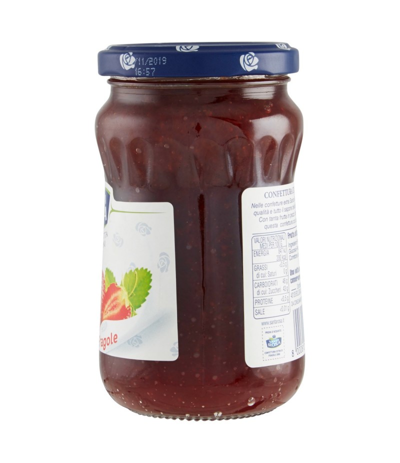 Santa Rosa - Fragole, Confettura Extra, 350 g